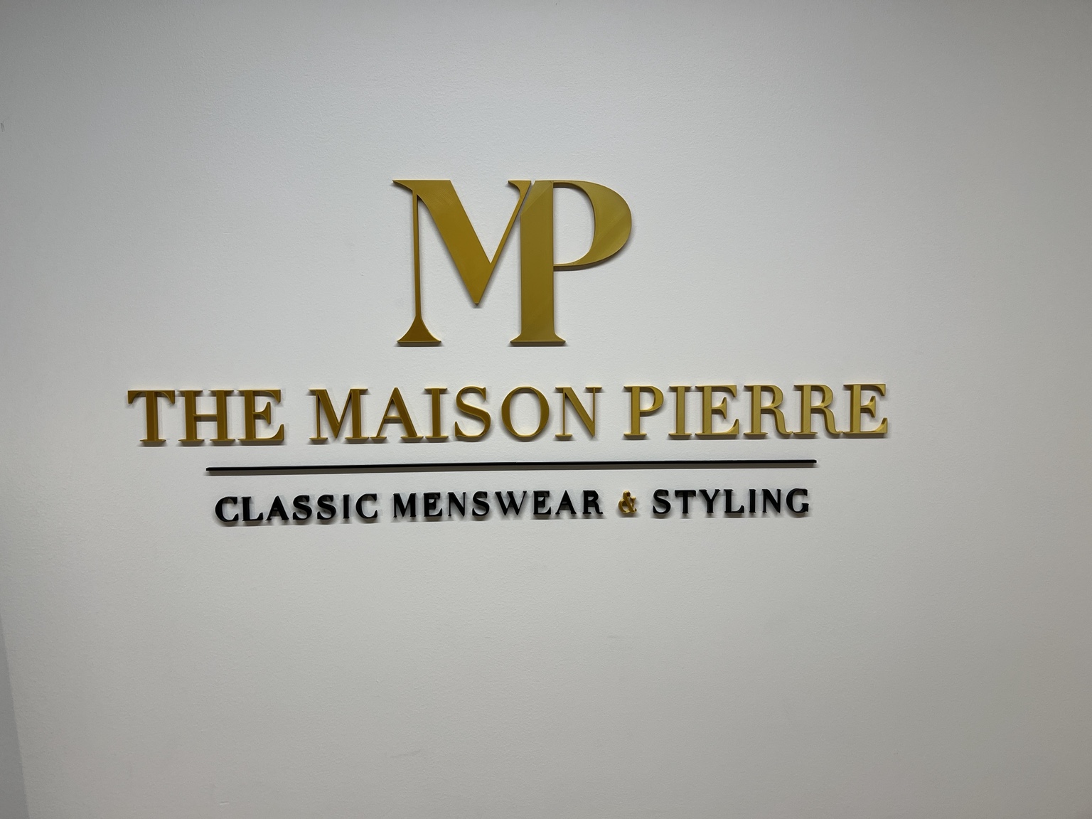 Custom lightweight signage